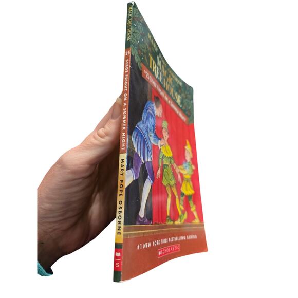 Magic Tree House #25 Stage Fright on a Summer Night Mary Pope Osborne Scholastic - Picture 4 of 8